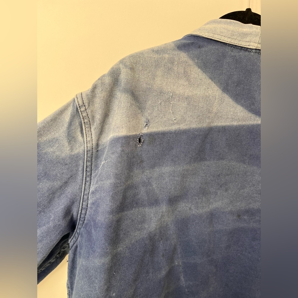 Vintage Blue French Chore Jacket - Picture 7 of 10